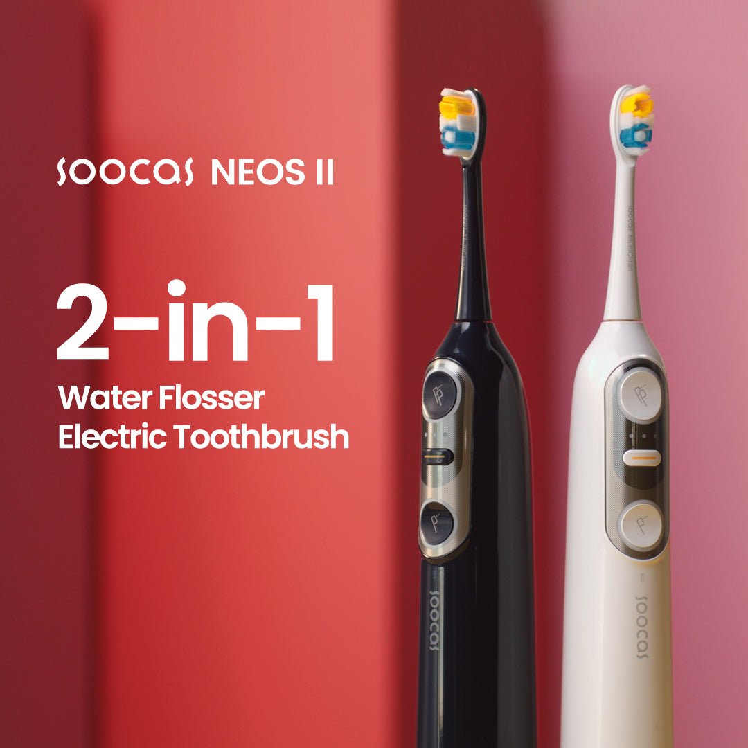 Soocas Neos II 2-In-1 electric toothbrush with water flosser