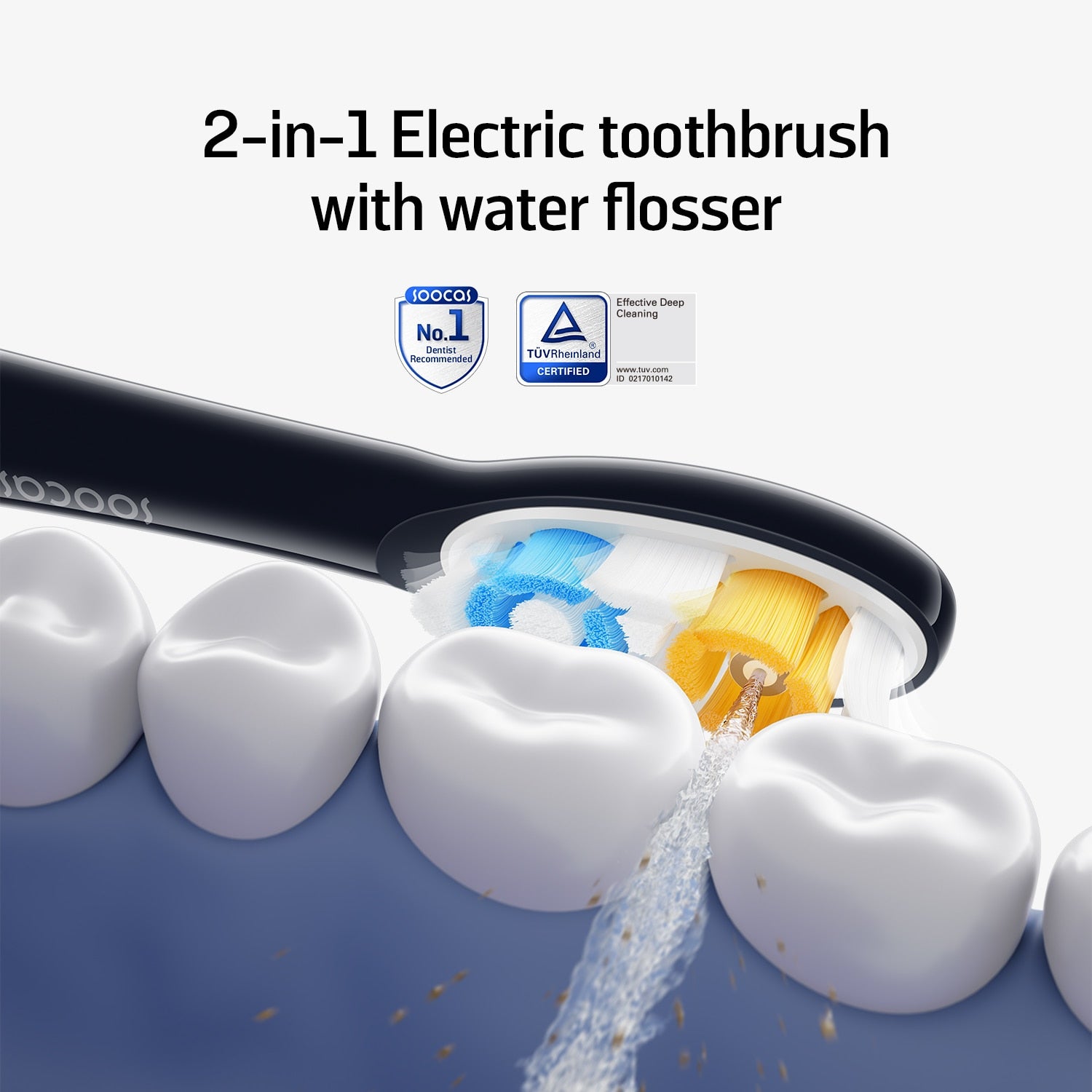 Soocas NEOS II electric toothbrush with water flosser