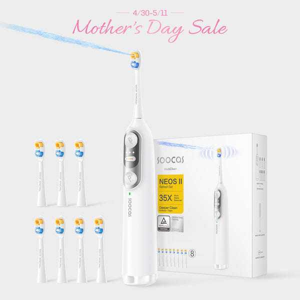 Soocas NEOS II 2-in-1 electric toothbrush with water flosser
