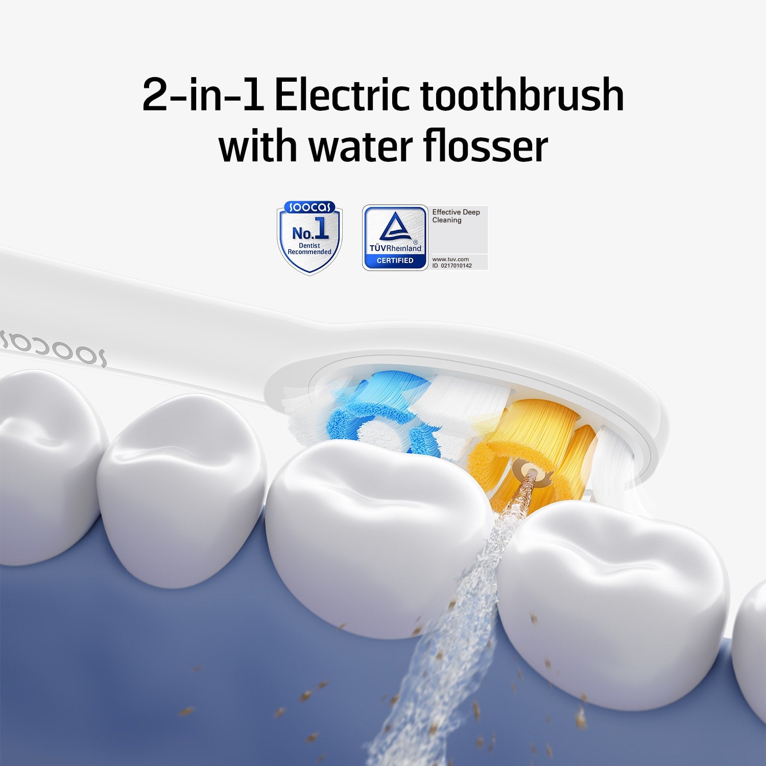Soocas NEOS II electric toothbrush with water flosser
