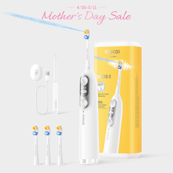 Soocas NEOS II 2-in-1 electric toothbrush with water flosser
