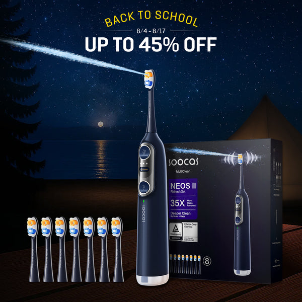 Soocas NEOS II 2-in-1 electric toothbrush with water flosser
