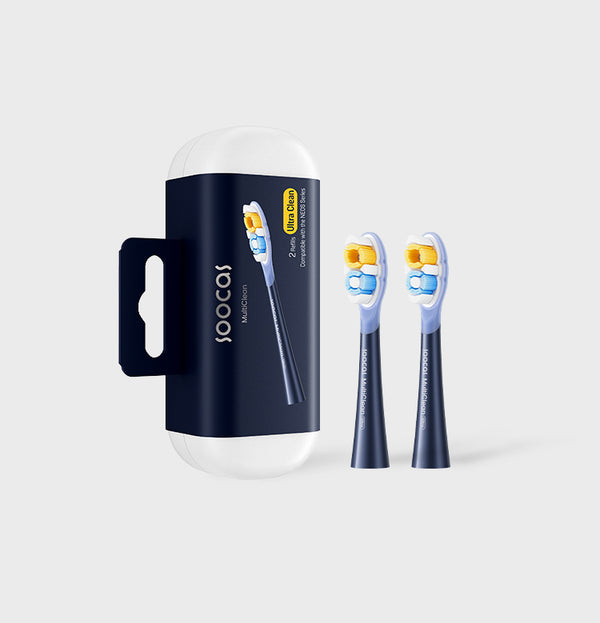Soocas NEOS II Ersatzbürstenkopf (2 Packungen in 1 Box)
