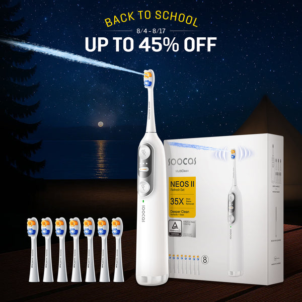 Soocas NEOS II 2-in-1 electric toothbrush with water flosser
