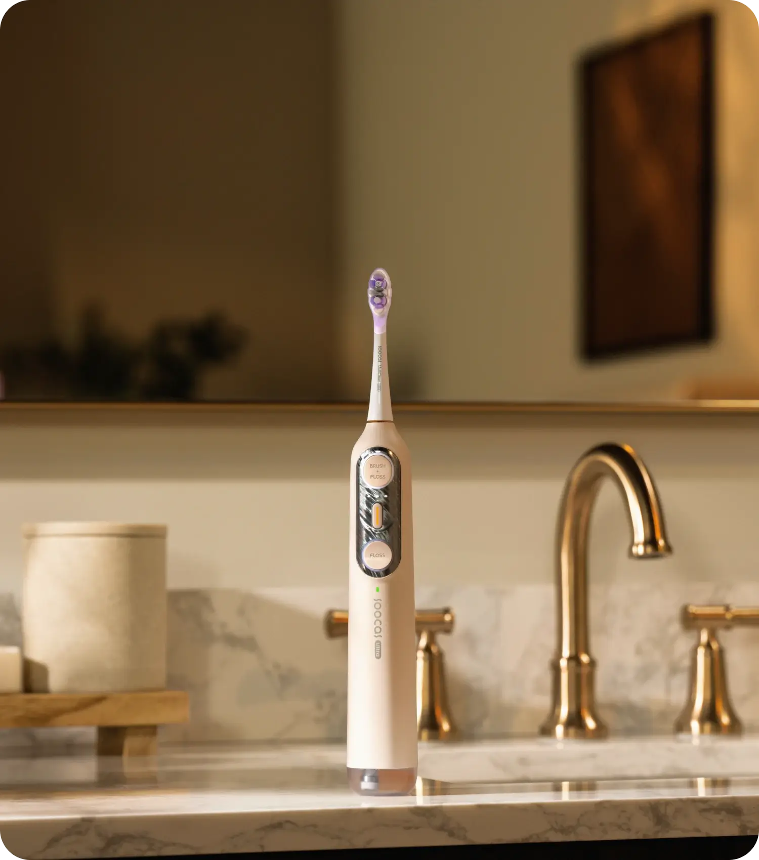  Two Elegant Finishes, One Perfect Style.