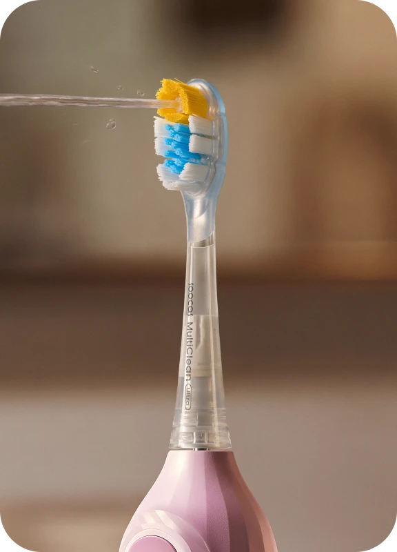 Floss for 80 seconds
