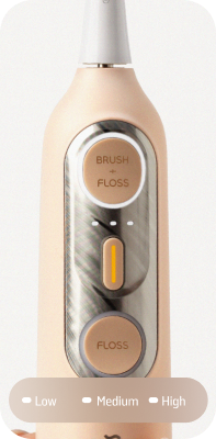 Choose the Soocas NEOS II Ultra intensity level