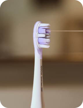 Floss for 80 seconds with Soocas NEOS II Ultra